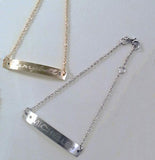 Personalized ID Bracelet - Birthstone 2