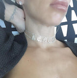 Name Choker Necklace - RENEE
