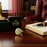 Gold Monogram Signet Ring