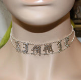 Name Choker Necklace