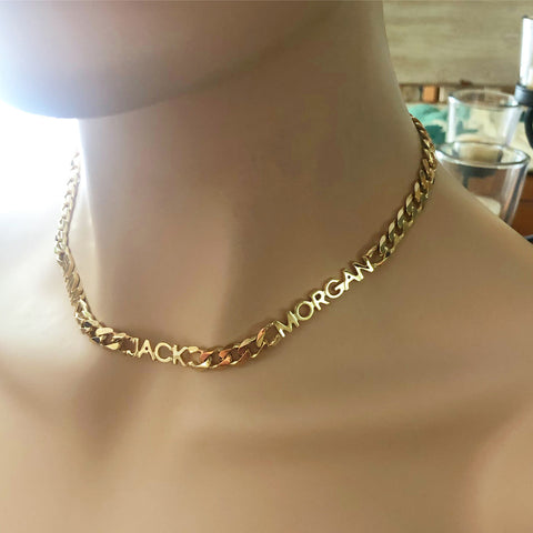 gold choker necklace Kate Hudson