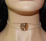 Monogram Choker Necklace